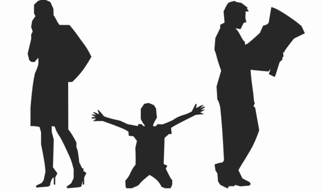 Parent And Child (644x382), Png Download