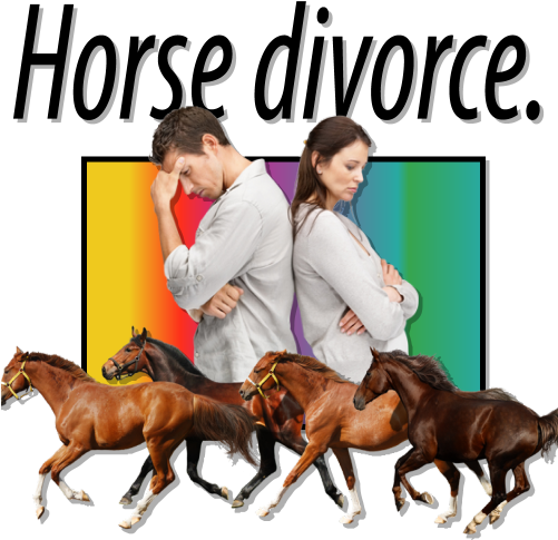 Art Png Transparent Intaes Horse Divorce - Horse Divorce (500x500), Png Download