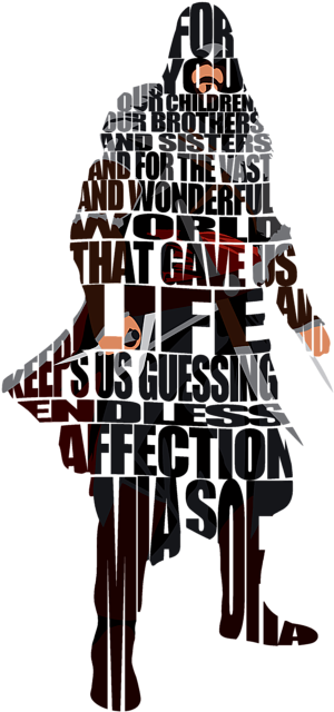 Bleed Area May Not Be Visible - Ezio Auditore (494x700), Png Download
