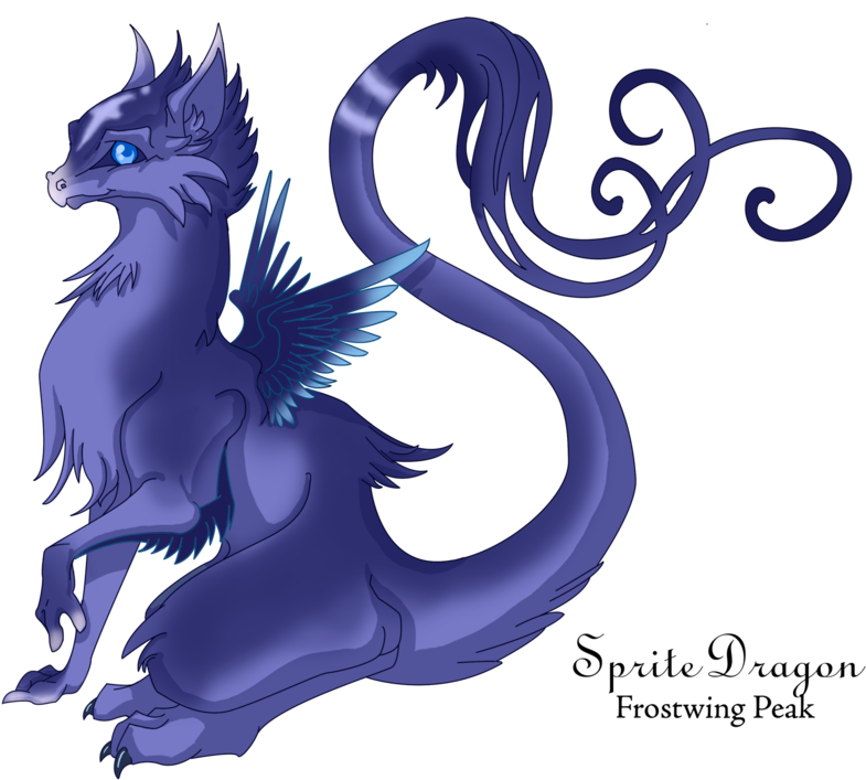 Adopted Sprite Dragon 2 By Mythka - Mythical Creature (900x782), Png Download