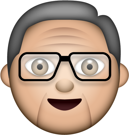 Emoji Round 2 Morty Senfeld (667x667), Png Download