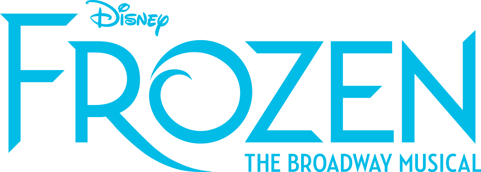 Disney Frozen The Broadway Musical Logo - Lee Weeks Frozen Grave (1655x592), Png Download