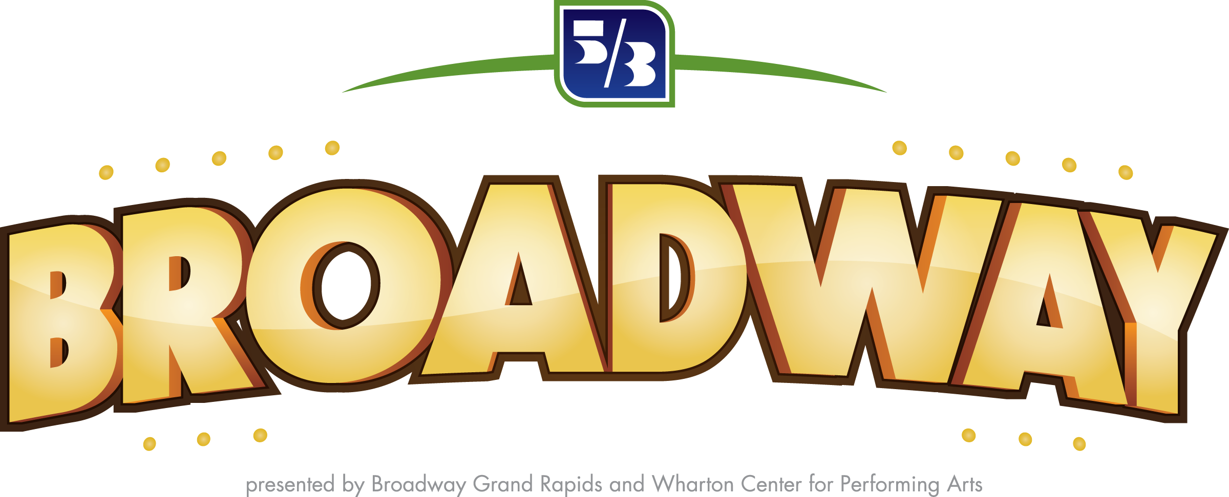 Fifth Third Broadway Grand Rapids Season Logo - Broadway Grand Rapids Logo (2400x972), Png Download