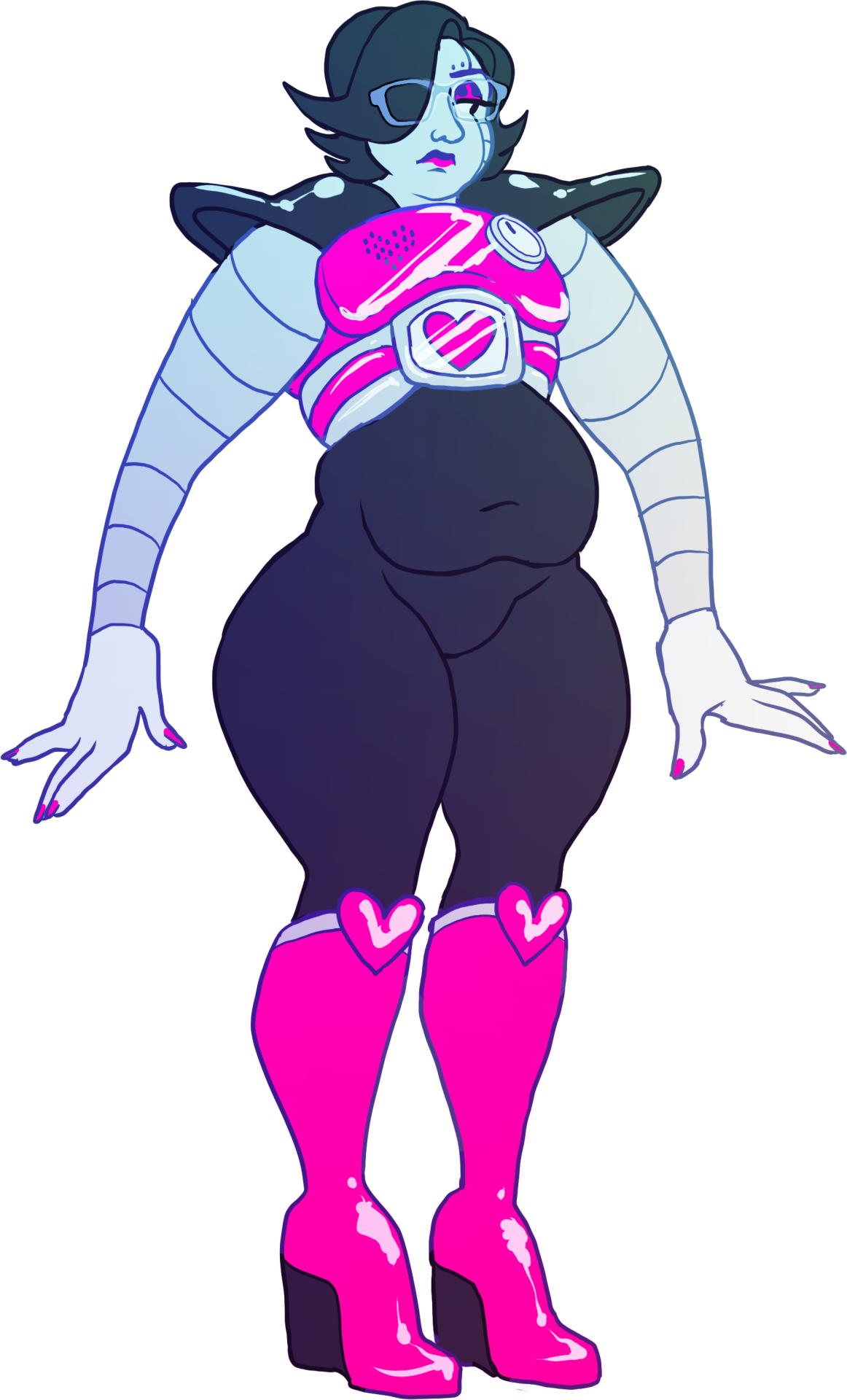 This Mettaton Is Me - Clip Art (1162x1920), Png Download