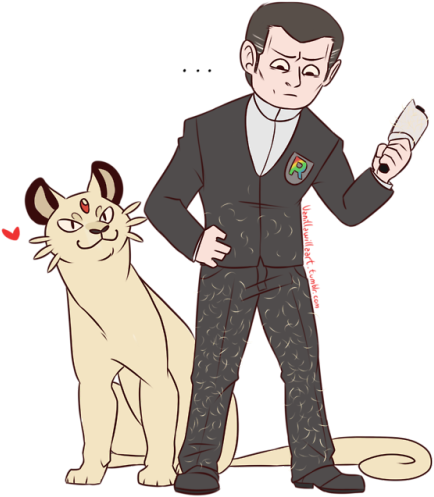 This Old Man Thought Black With A Cream Cat Was A Good - Cat (500x566), Png Download