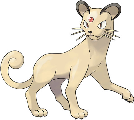 Meowth Profile - 53 - Persian - Pokemon Shiny Persian (475x475), Png Download