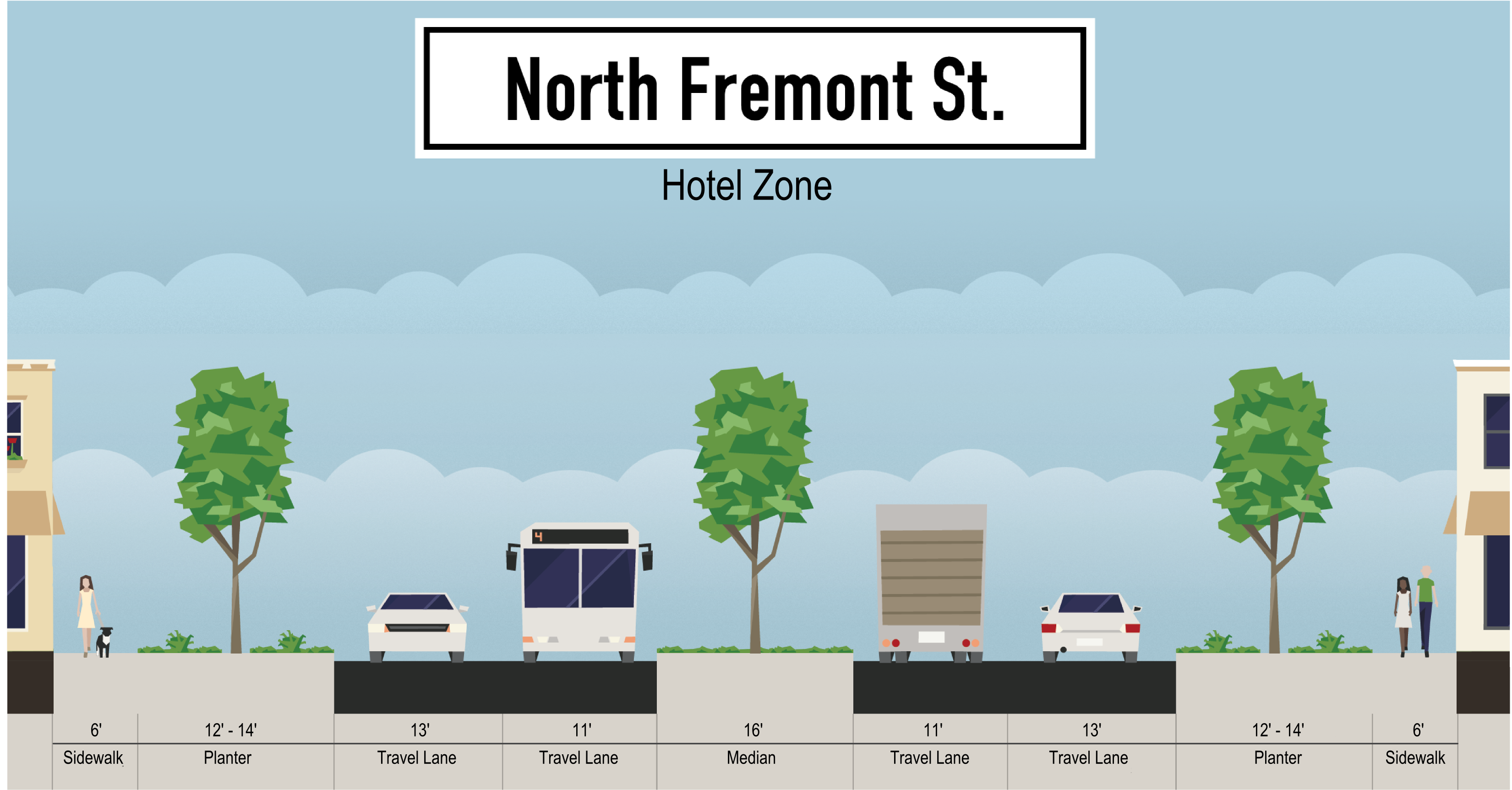 The Existing “pork Chop” At Casanova Is Proposed To - Street (3300x2550), Png Download