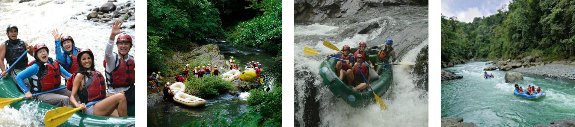 Whitewater Rafting Tour - Rafting (2000x505), Png Download