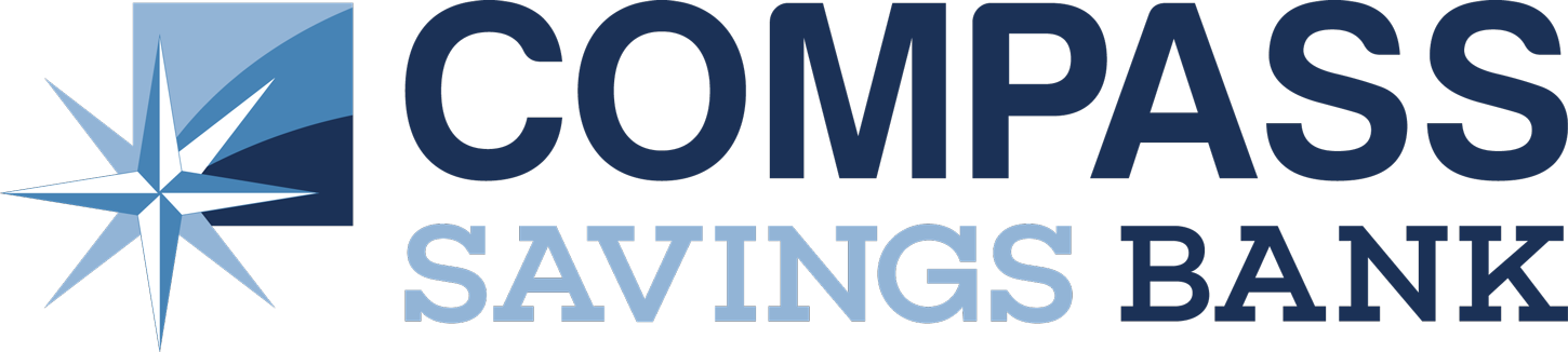 Compass Logo Compass Logo Compass Logo Compass Logo - Compass Savings Bank (1450x326), Png Download