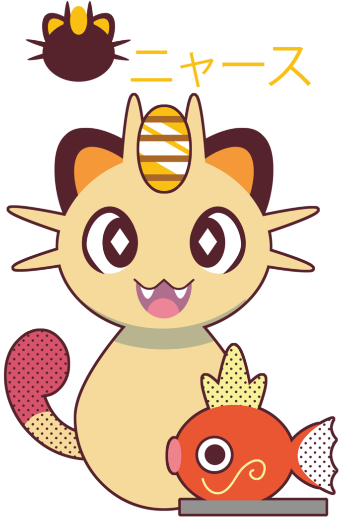 Shiny Meowth - Meowth Team Rocket Shiny (730x1094), Png Download