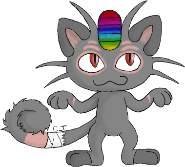 Ampharos' Flatter - Cartoon (389x358), Png Download