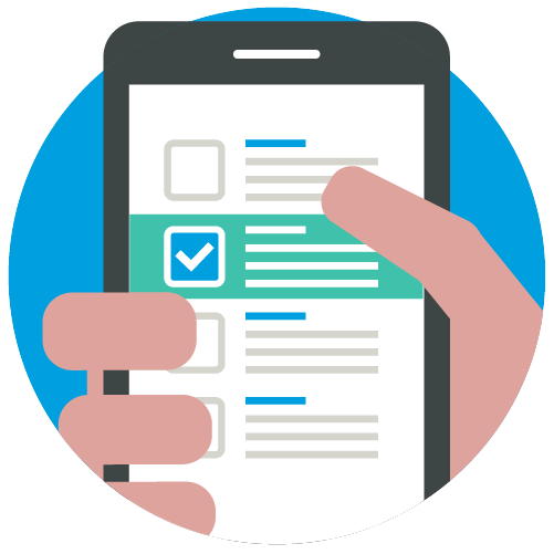 Meetoo's Self-paced Survey Feature Allows You To Ask (501x501), Png Download