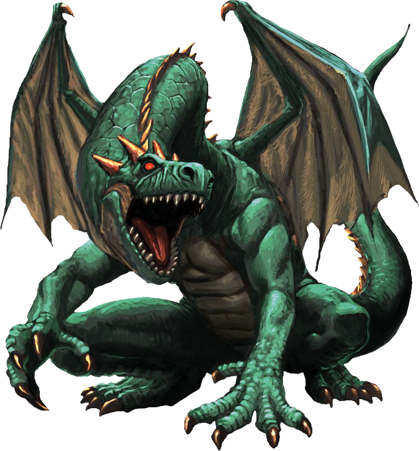 Green Dragon - Dragon Images Clear Background (841x906), Png Download