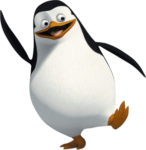 Penguins From Madagascar (480x494), Png Download