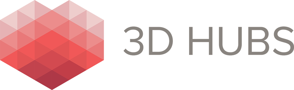 3d Hubs Logo Horizontal - 3 D Printing Logos (1000x306), Png Download