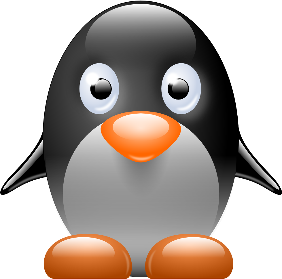 Penguin Cartoon Png (999x993), Png Download