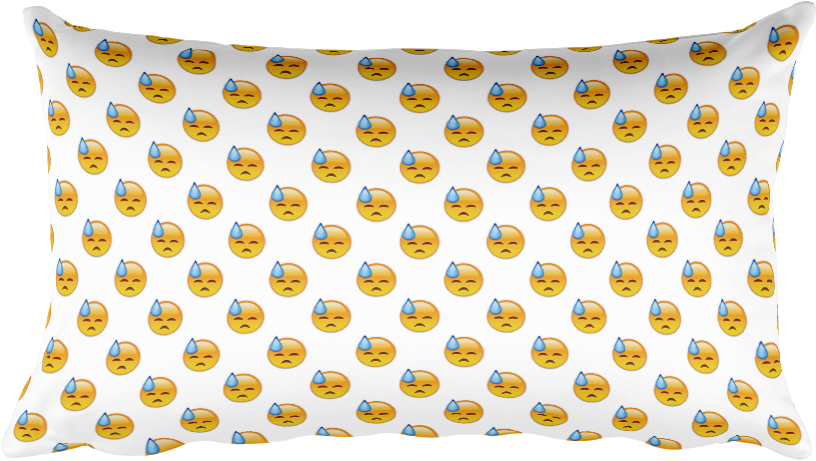 Emoji Bed Pillow - Wildwood Crest New Jersey (1000x1000), Png Download