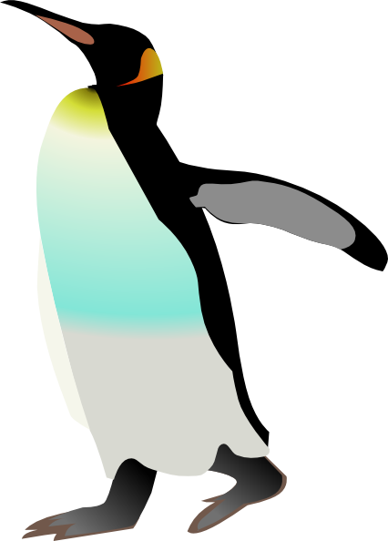 Architetto Pinguino 4 By Francesco Rollandin - Emperor Penguin Clip Art (426x594), Png Download
