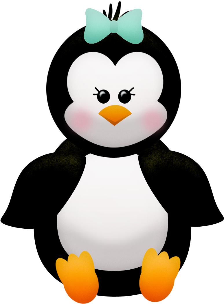 Sgblogosfera Mar A Jos - Girl Penguin Clip Art (1014x1254), Png Download