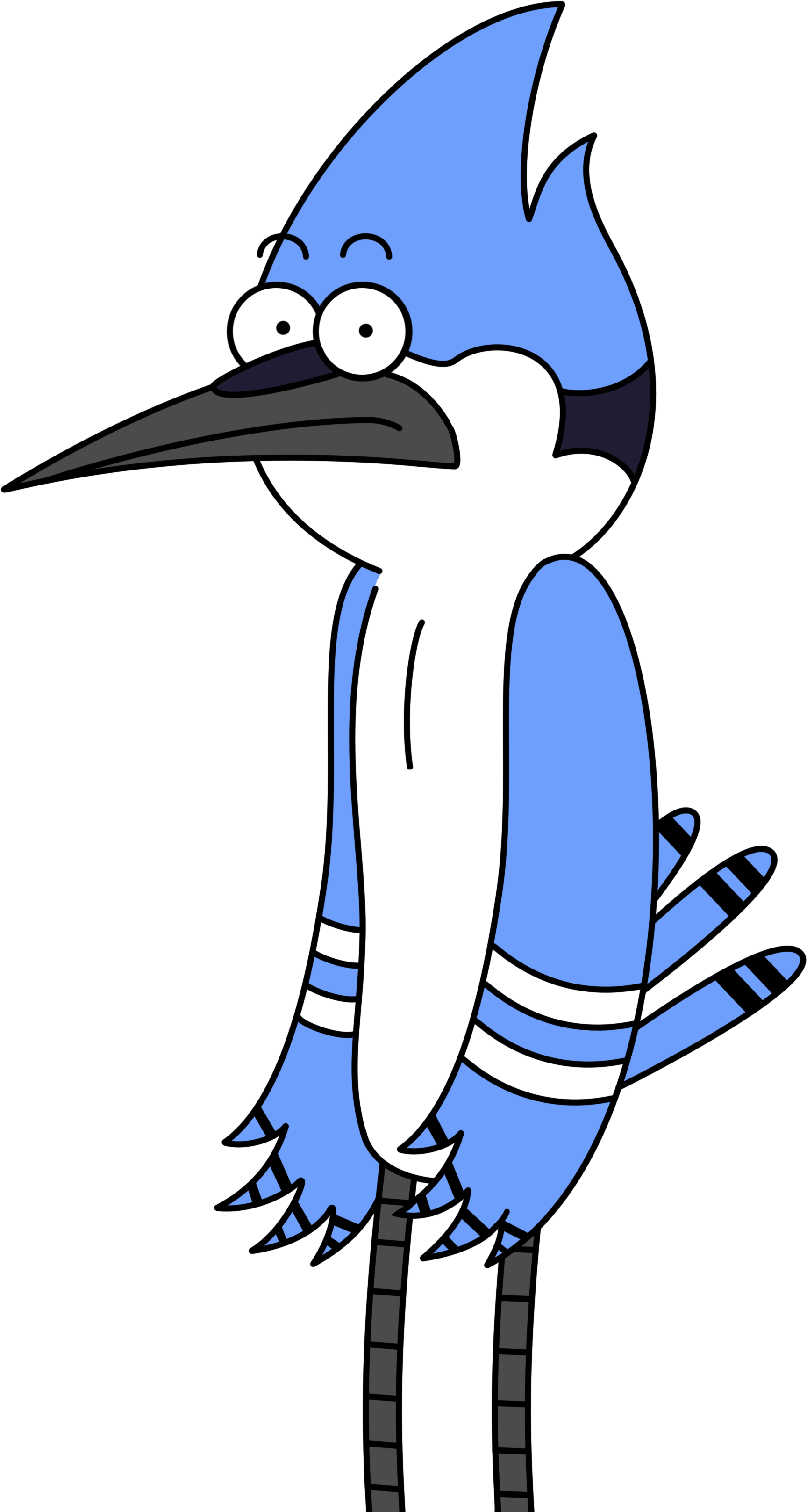 Mordecai - Mordecai Cartoon (2448x3264), Png Download