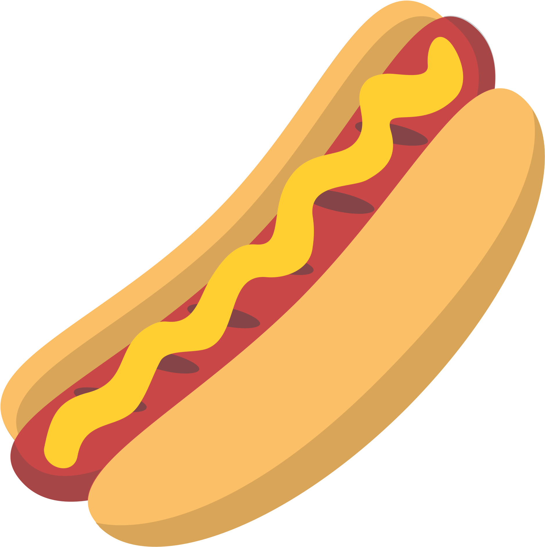 Svg Download File Emojione F D Svg Wikimedia Commons - Hot Dog Emoji Png (2000x2000), Png Download