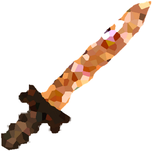 The Best Weapon In Terraria The Copper Shortsword - Copper (530x530), Png Download