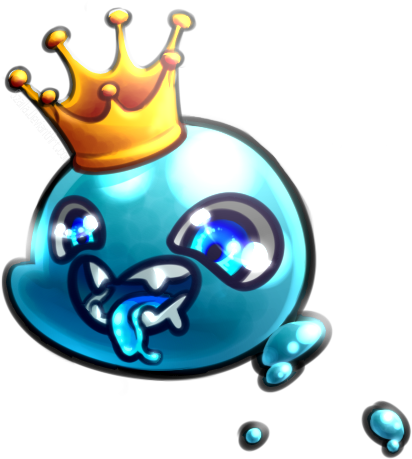 [ Img] - Terraria Slime Cute (500x500), Png Download