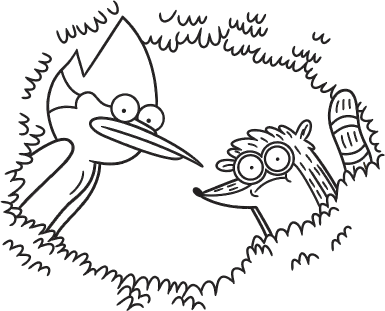 Foto Do Rigby - Desenho Do Apenas Um Show (900x699), Png Download