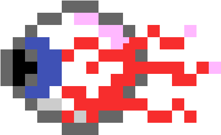 Banner Download Pixilart Demon By Alex - Terraria Demon Eye Png (1200x1200), Png Download