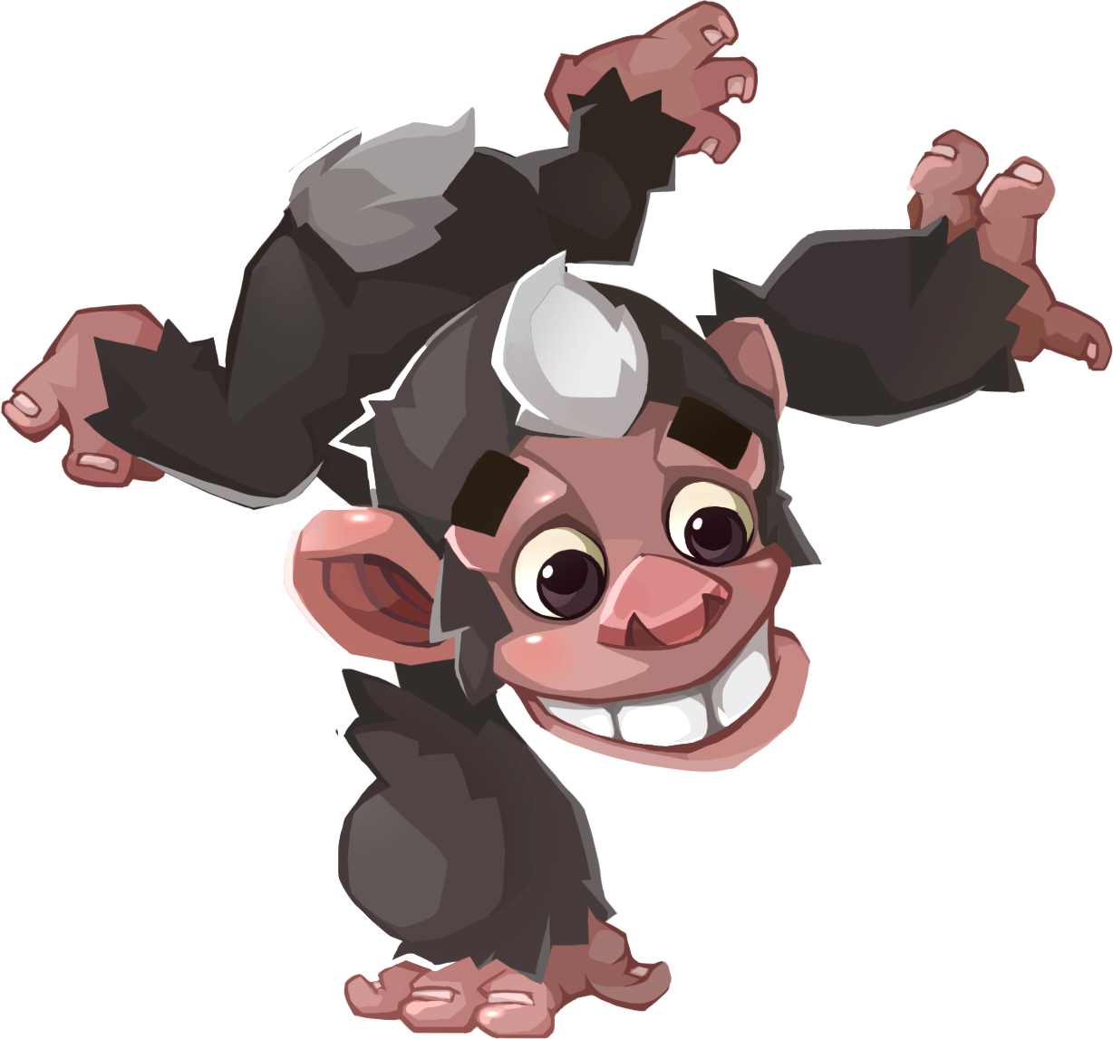Chimp - Wiki (1228x1147), Png Download