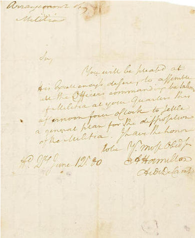 Autographed By Alexander Hamilton - Handwriting (1332x476), Png Download