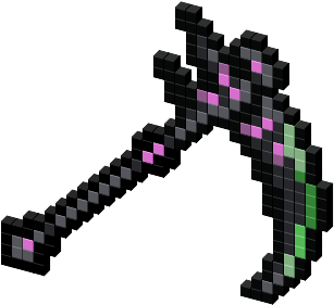 View Cursor On T-shirt - Terraria Weapon Death Sickle (330x418), Png Download