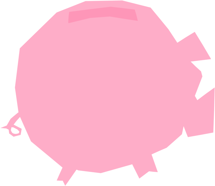 Computer Icons Piggy Bank Raster Graphics Cartoon - Clip Art (416x340), Png Download