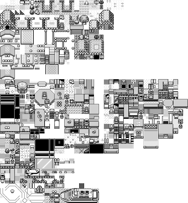 Tileset - Floor Plan (608x656), Png Download