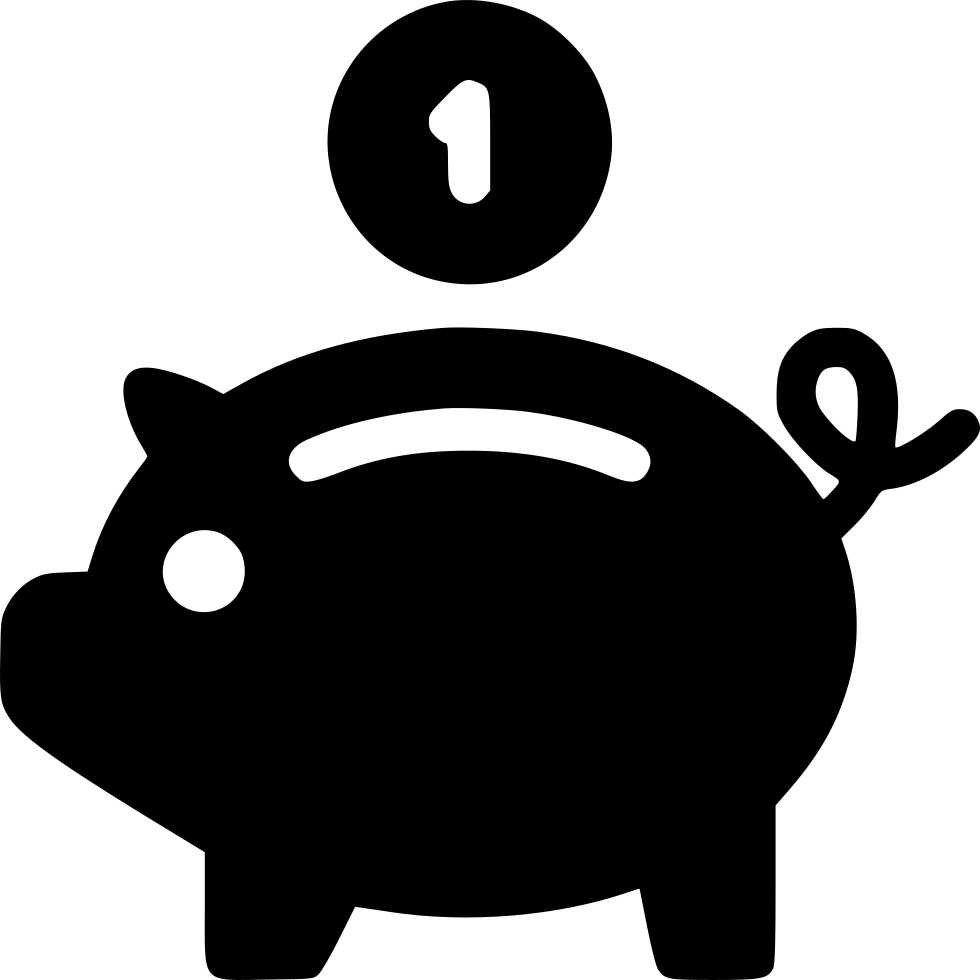 Piggy Bank - - Saving (980x980), Png Download