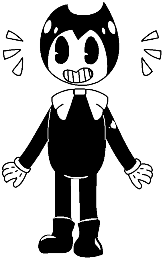 Bendy And The Ink Machine - Drawing (900x969), Png Download