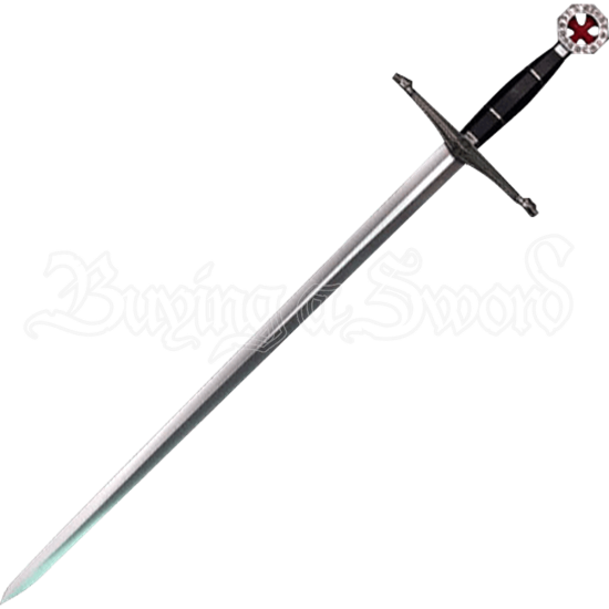 Knights Templar Red Cross Sword - Harry Potter Wand Clipart (550x550), Png Download