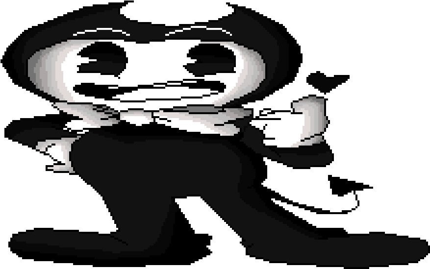 Vector Stock Pixilart Bendy And The - Drawing (1024x576), Png Download