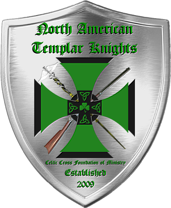 Celtic Cross Templar Knights & North American Templar - Green Templar Cross (1080x796), Png Download