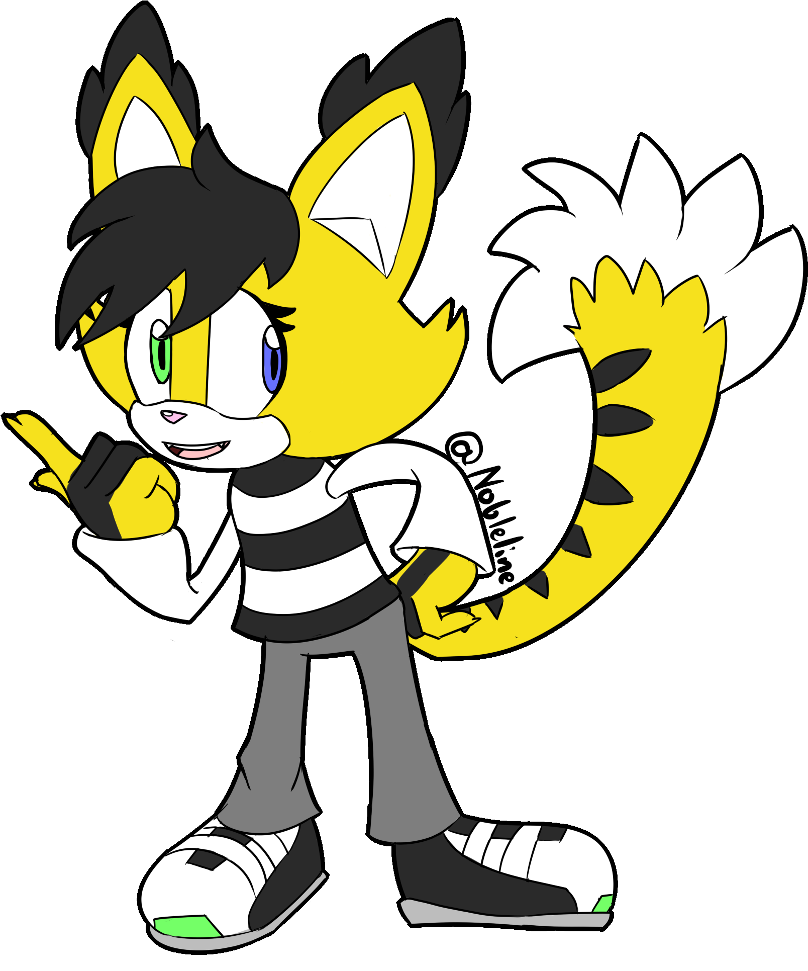My Sonic O - Cartoon (2000x2000), Png Download