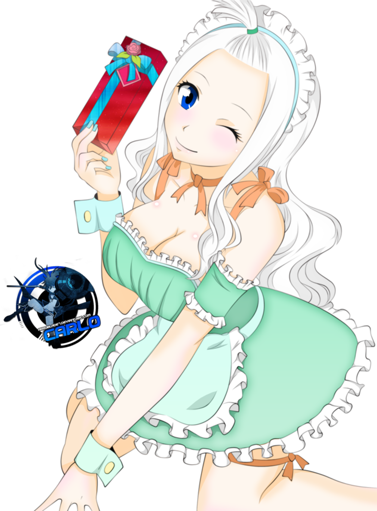 Maid Mirajane - Mirajane Strauss (768x1041), Png Download