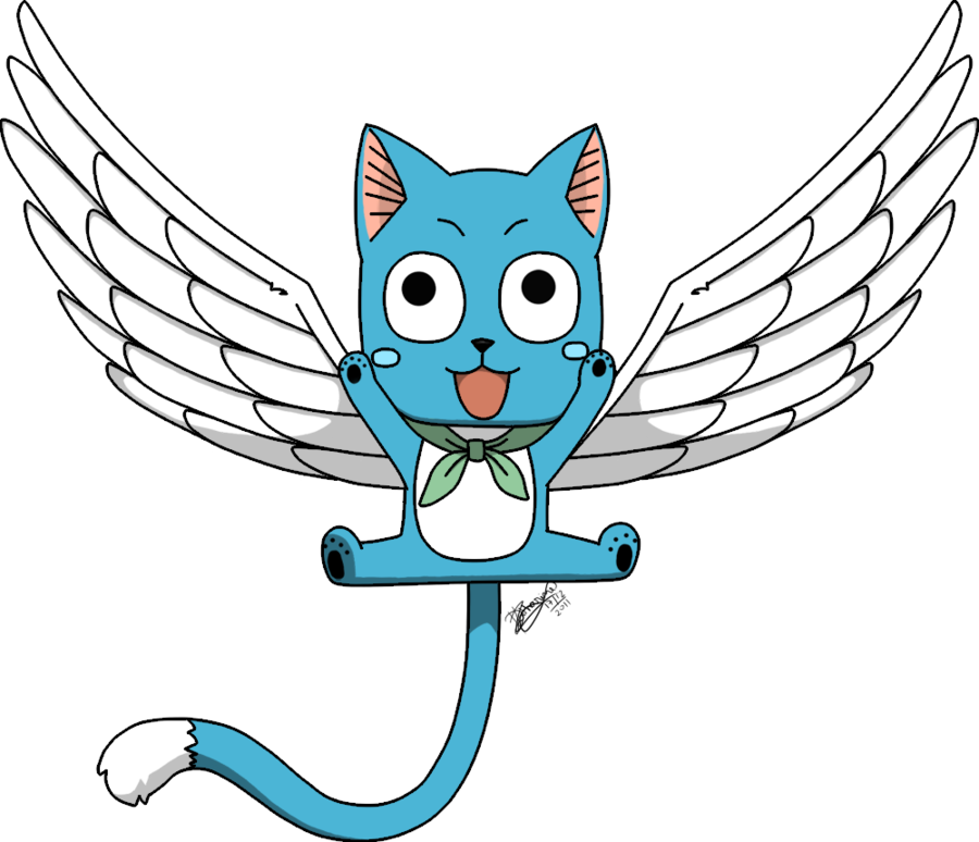 Happy Fairy Tail By Shanyhi-d4jboes - Happy Fairy Tail Png (900x774), Png Download