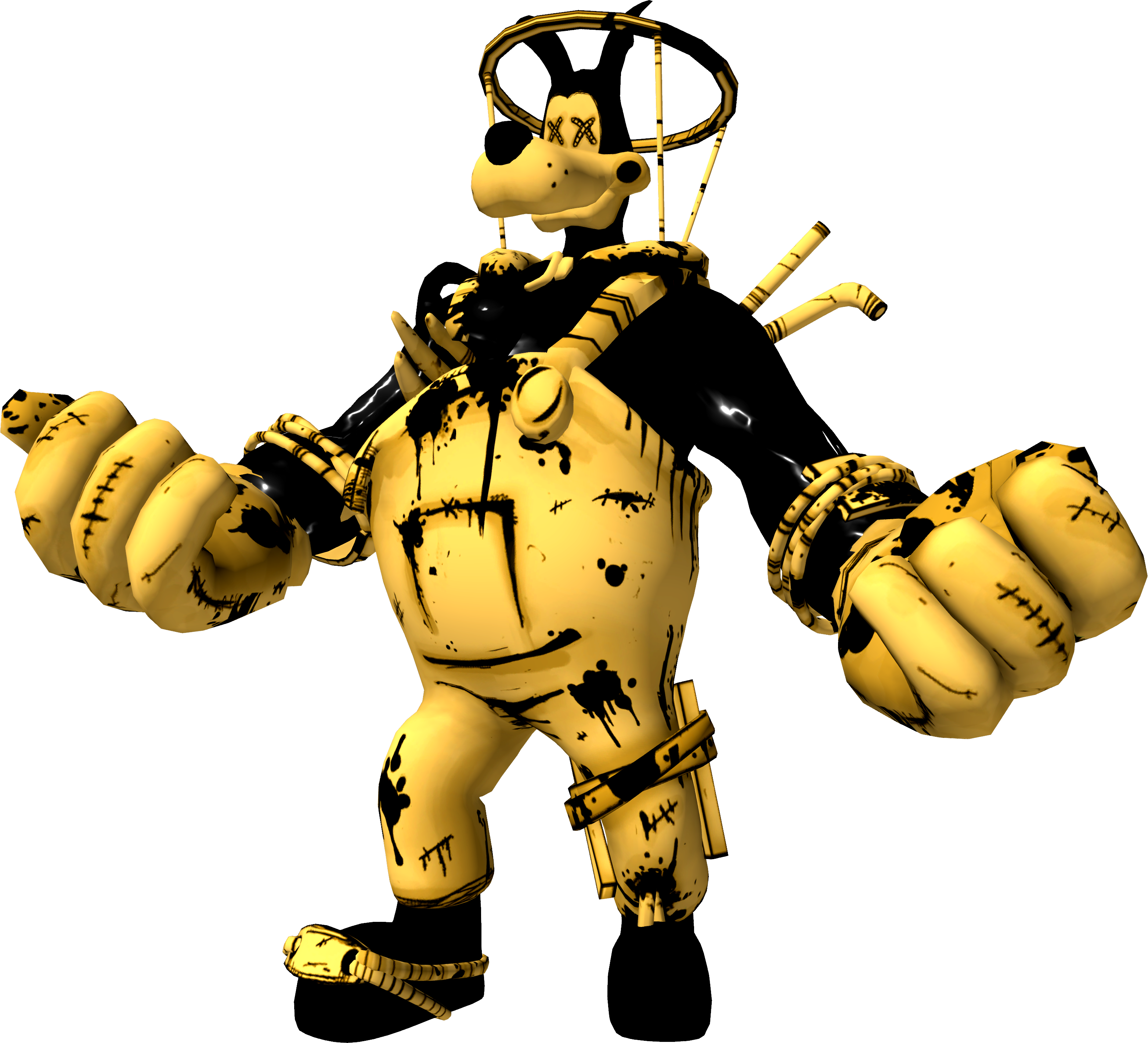 The Introduction Of Alice's Brute Boris - Bendy And The Ink Machine Chapter 4 Boris (3126x2841), Png Download