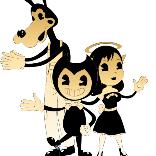 Default C Wlhvqxuae Bme - Bendy And The Ink Machine Cast (500x500), Png Download