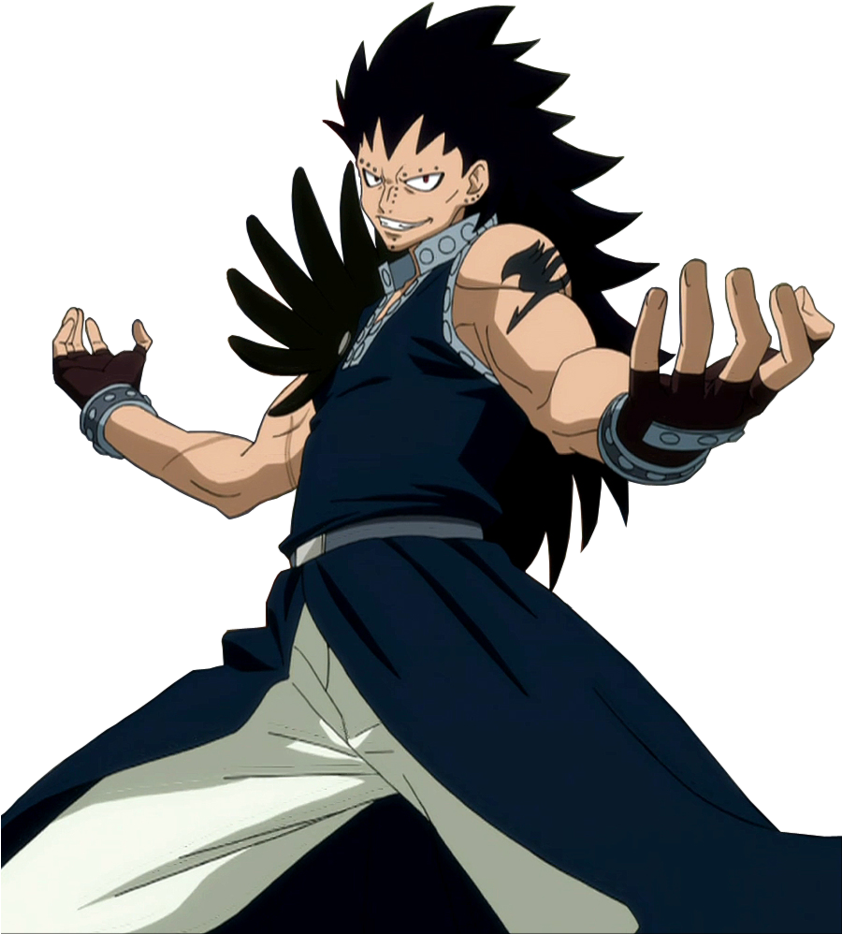 Gajeel Fairy Tail Png (841x949), Png Download