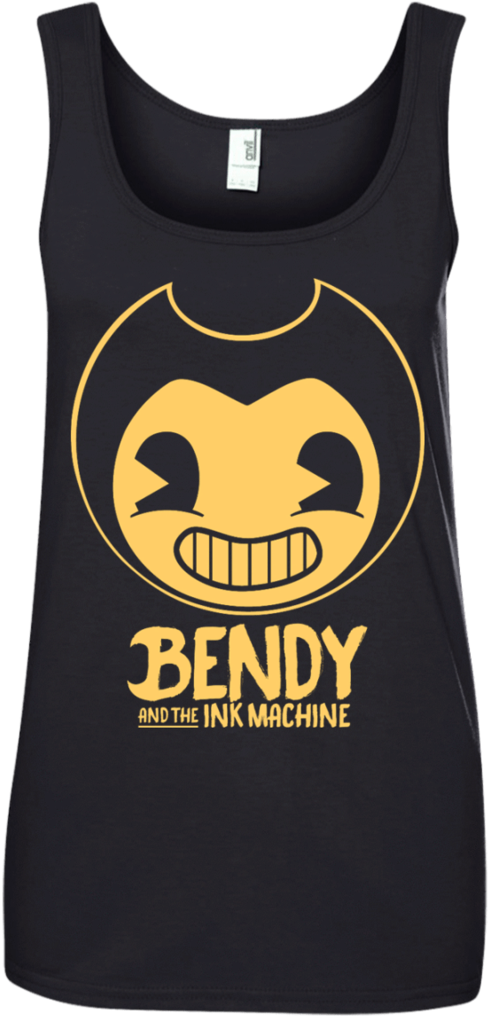 New Bendy And The Ink Machine Shirt 882l Anvil Ladies' - Bendy And The Ink Machine T Shirt (1024x1024), Png Download