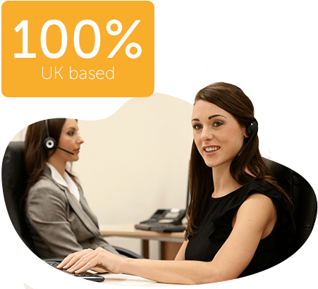 100% Uk Based Virtual Receptionists - United Kingdom (460x460), Png Download