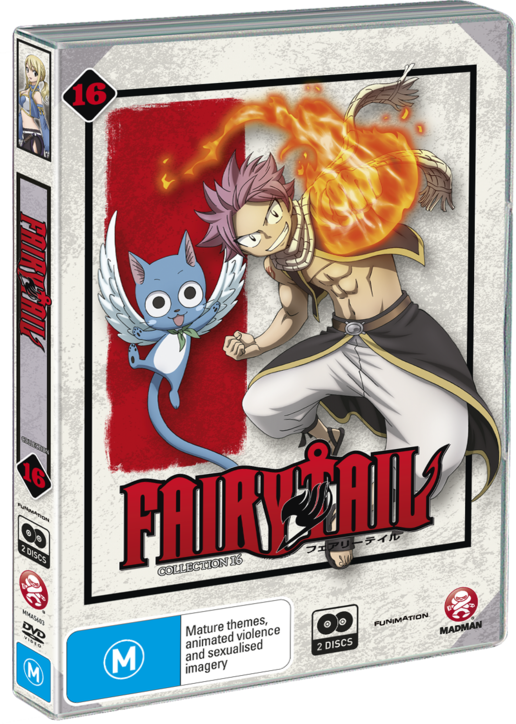 Fairy Tail Collection 16 - Fairy Tail : Collection 16 : Eps 176-186 (516x724), Png Download