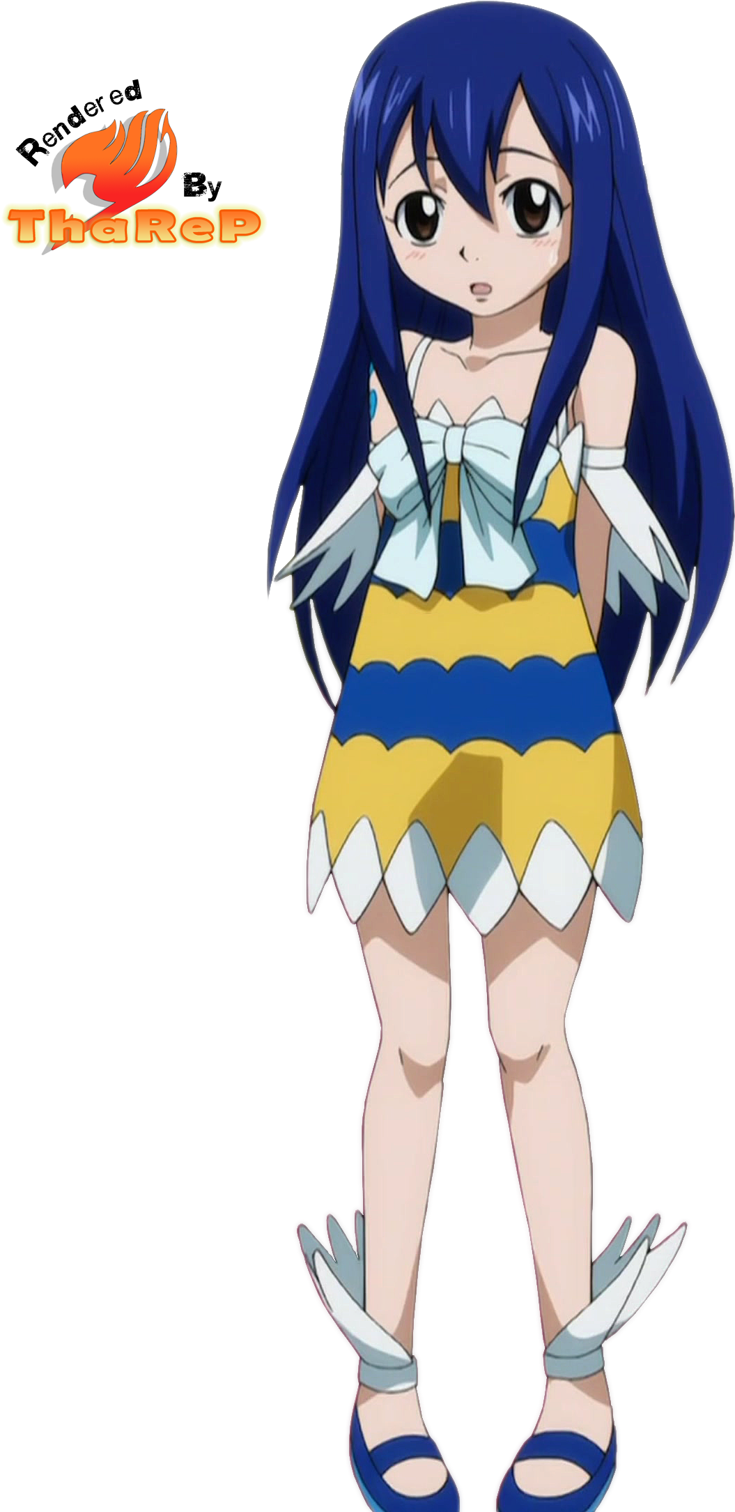 Fairy Tail Images Wendy Marvell~ Hd Wallpaper And Background - Fairy Tail Cosplay Wendy Marvell Dress Costumes (1113x2170), Png Download
