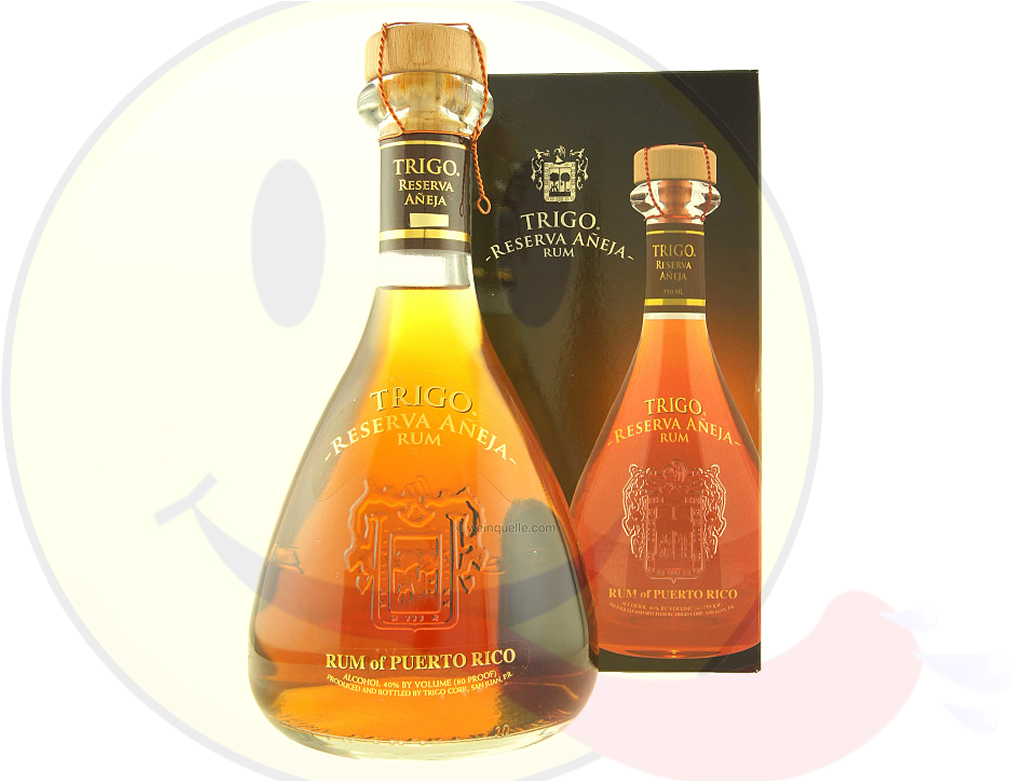 Trigo Reserva Aneja Rum 40% 0,7l (1040x780), Png Download